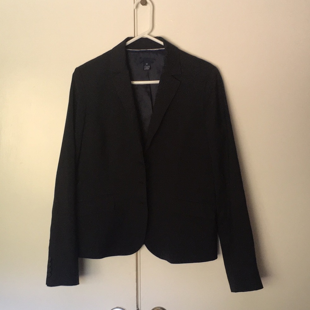 J crew pinstripe blazer